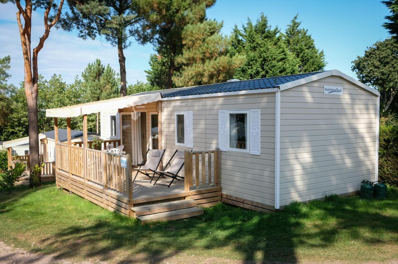 Mobil Home Xxl 4 Chambres - Camping Du Vieux Moulin Vensac Exteriör bild