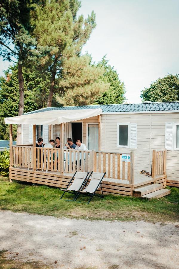 Mobil Home Xxl 4 Chambres - Camping Du Vieux Moulin Vensac Exteriör bild